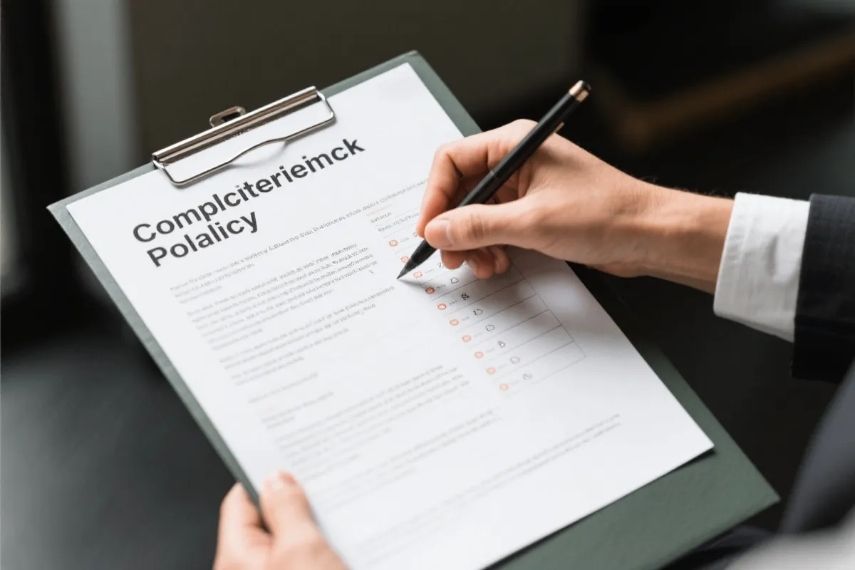 合规清单与政策文件