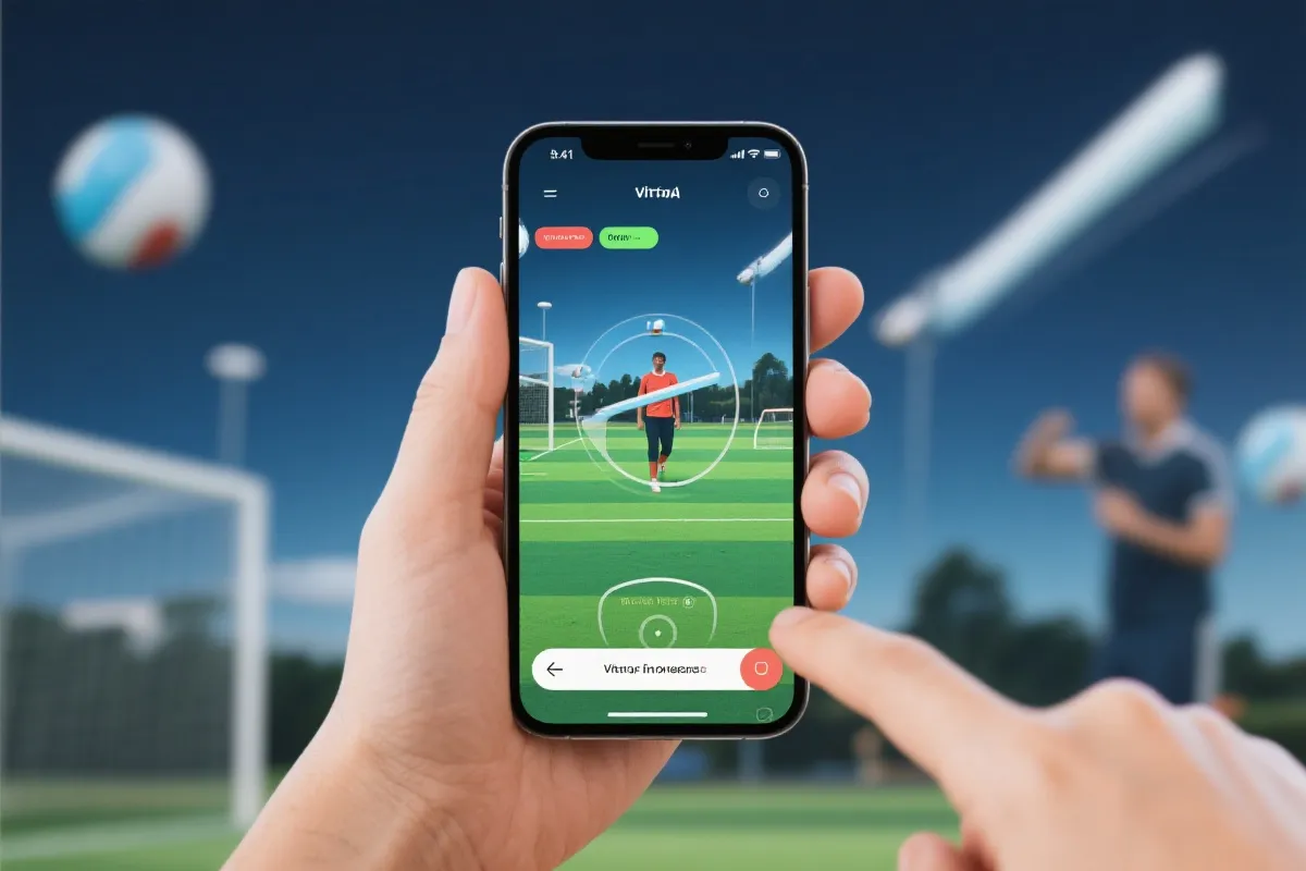移动端虚拟体育练习应用预览