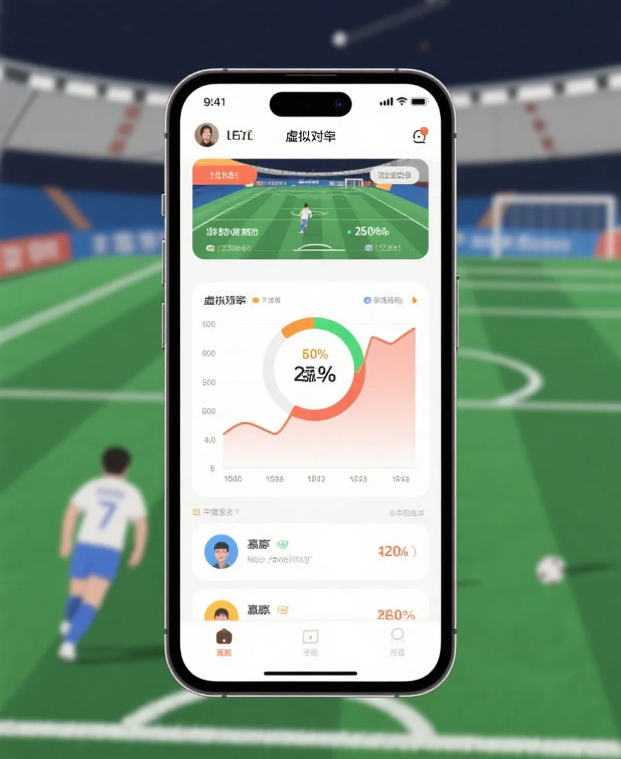 虚拟体育APP预测工具示意图