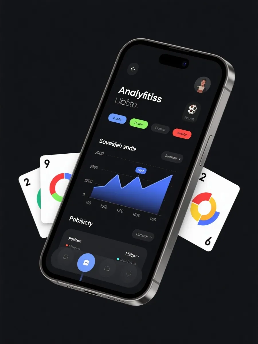 虚拟体育预测APP界面示意